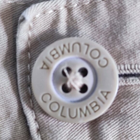 Columbia casual summer shorts light brown men's size 38 - Picture 9 of 12